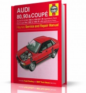 AUDI 80, AUDI 90 i AUDI COUPE (1986-1990) - instrukcja napraw Haynes