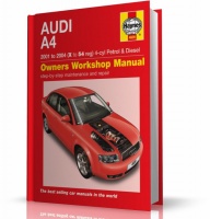 INSTRUKCJA AUDI A4 (2001-2004)