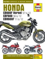 CB600N HONDA (2008-2012) – INSTRUKCJA OBSŁUGI I NAPRAWY – HAYNES