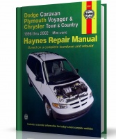INSTRUKCJA DODGE CARAVAN, PLYMOUTH VOYAGER, CHRYSLER TOWN I COUNTRY (1996-2002)