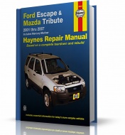 FORD ESCAPE, MAZDA TRIBUTE, MERCURY MARINER (2001-2007) - instrukcja napraw Haynes