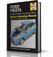 FORD FIESTA (2008-2011) - instrukcja napraw Haynes