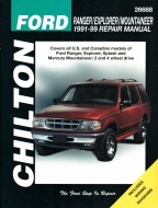FORD RANGER / EXPLORER / MOUNTAINEER  (1991-1999) - instrukcja obsługi i naprawy Chilton