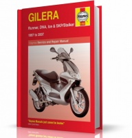 INSTRUKCJA GILERA RUNNER, DNA, ICE, SKP - STALKER (1997-2007)