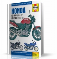 INSTRUKCJA HONDA CB500 - HONDA CBF500 (1993-2008)