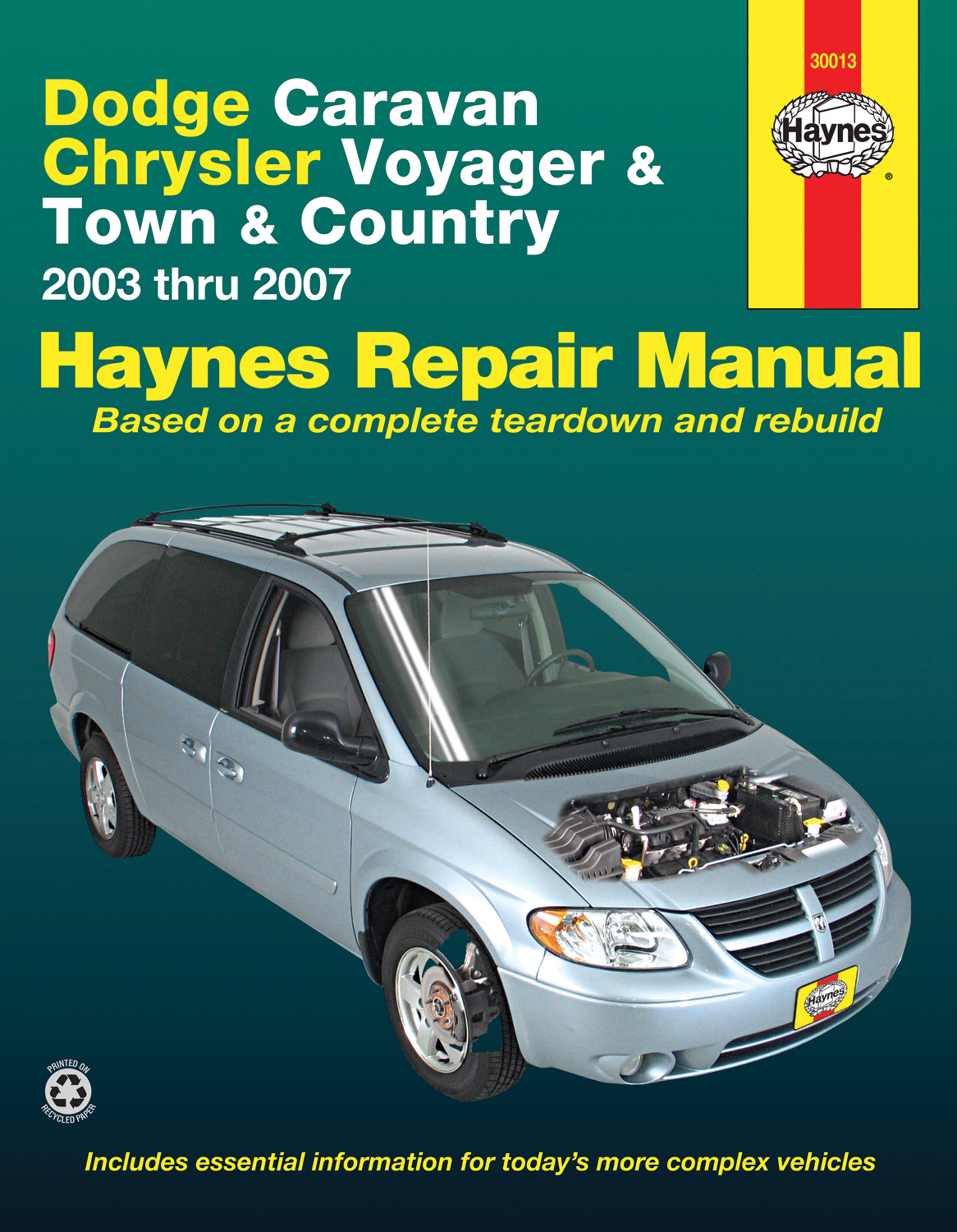 Instrukcja Dodge Caravan - Chrysler Voyager, Town, Country (2003-2007) :: Motowiedza