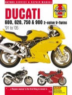 INSTRUKCJA DUCATI 600, DUCATI 620, DUCATI 750 i DUCATI 900 (1991-2005)