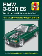 INSTRUKCJA HAYNES BMW SERII 3 (1991-1999) - SILNIKI BENZYNOWE