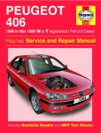 INSTRUKCJA NAPRAWY I OBSŁUGI PEUGEOT 406 (1996-1999)- Haynes
