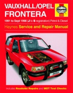 INSTRUKCJA NAPRAWY SAMOCHODU OPEL FRONTERA (1991-1998)