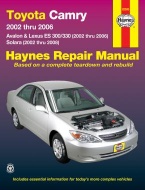 INSTRUKCJA TOYOTA CAMRY, AVALON, LEXUS ES300, ES330 (2002-2006) SOLARA (2002-2008)