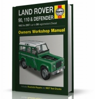INSTRUKCJA LAND ROVER 90, 110 i DEFENDER (1983-2007)