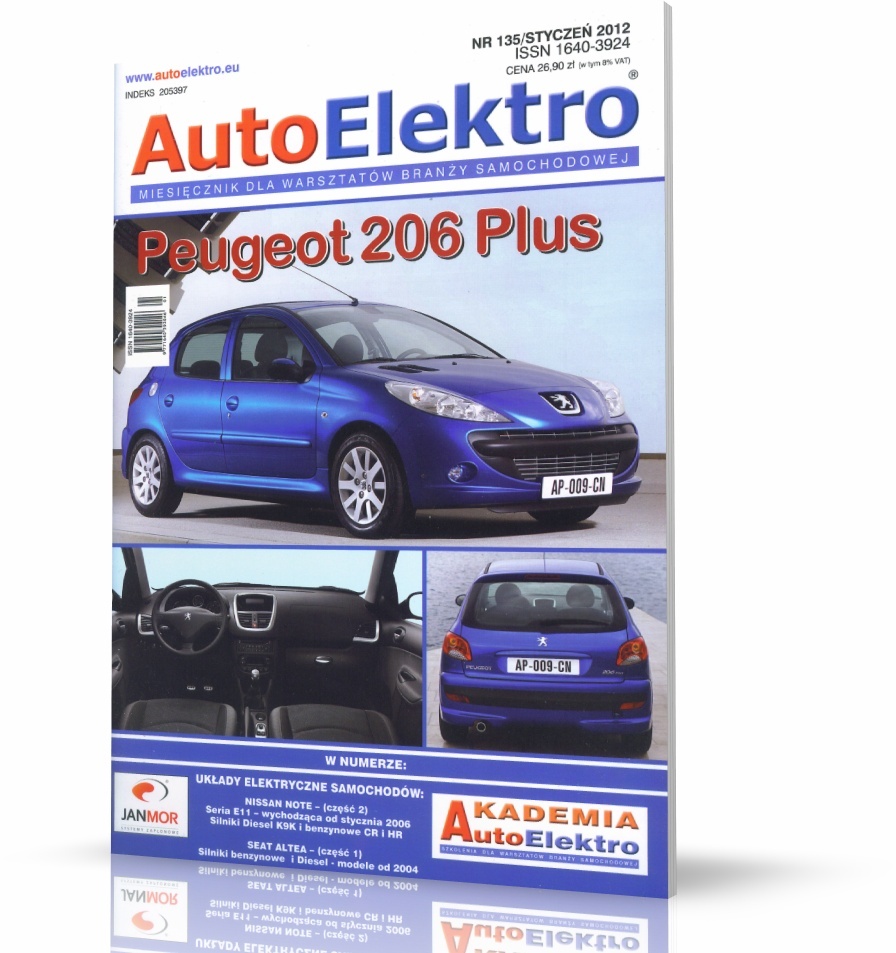 Magazyn Autoelektro Nr 135 (schemat elektryczny SEAT