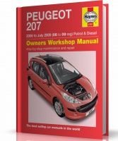 INSTRUKCJA PEUGEOT 207 (2006-2009)