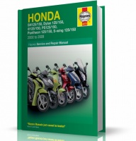 INSTRUKCJA DO SKUTERÓW HONDY 125-150 SH, SES, NES, PES, FES (2000-2009)