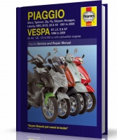 INSTRUKCJA DO SKUTERÓW PIAGGIO - VESPA (1991-2009)