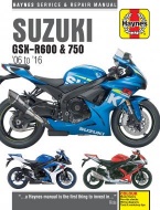 SUZUKI GSX-R600 - SUZUKI GSX-R750 (2006-2009) - Haynes instrukcja