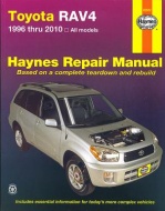 TOYOTA RAV4 (1996-2012) instrukcja naprawy i obsługi Haynes