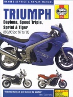TRIUMPH DAYTONA, SPRINT, SPEED TRIPLE, TIGER (1997-2005) -  Haynes